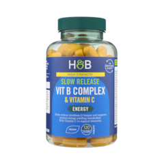Image 1 for Super Strength Complete Vit B Complex + Vitamin C 120 Tablets