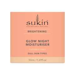 Sukin Brightening Night Glow Moisturiser 50ml