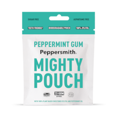 Image 1 for Sugar Free Peppermint Chewing Gum (Mighty Box) 50g