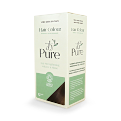 Image 1 for Organic Herbal Hair Colour Very Dark Brown 110g