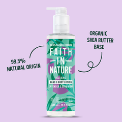 Image 4 for Faith In Nature Hand & Body Lotion Lavender & Geranium 400ml