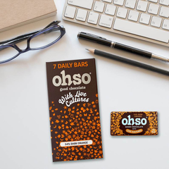 Image 3 for 54% Dark Chocolate Orange Bar 7 x 13.5g
