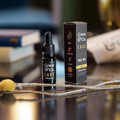 Grass & Co. EASE CBD Consumable Oil 1000mg with Ginger, Turmeric & Orange 10ml