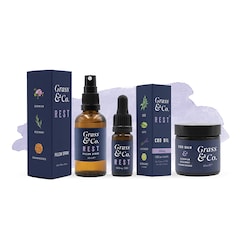 Grass & Co. REST CBD Consumable Oil 1000mg with Bergamot and Lavender 10ml