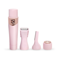 Image 2 for FuzzOff 3-in-1 Rechargeable Precision Hair Trimmer - Pink