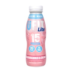 UFIT High Protein Shake Strawberries & Cream Lite 310ml