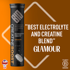 Image 2 for Creatine Boost Effervescent Orange - 20 tablets/servings