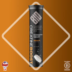 Image 3 for Creatine Boost Effervescent Orange - 20 tablets/servings