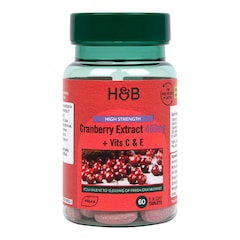 Holland & Barrett High Strength Cranberry Extract 400mg 60 Tablets