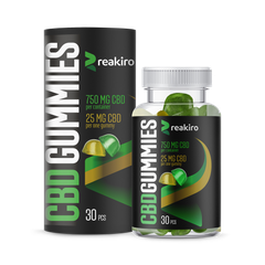 Image 1 for CBD 25mg Apple & Lemon Flavour 30 Gummies