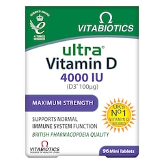 Vitabiotics Ultra Vitamin D3 4000IU 96 Tablets