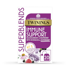 Superblends Immune Support with Vitamin D 20 Tea Bags