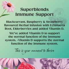 Image 2 for Superblends Immune Support with Vitamin D 20 Tea Bags