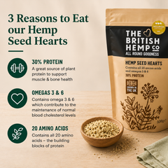 Image 4 for Hemp Seed Hearts 500g