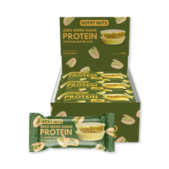 Image 1 for CUPS White Compound with Pistachio Filling 12x12x(2x21g) 12Pack