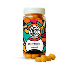 Image 1 for Juicy Roots Turmeric & Ginger 60 Gummies