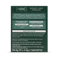 Image 2 for Weight Loss Complex Vegan Raspberry Flavoured Powder 21 Sachets