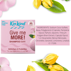Image 5 for Give me MORE! Extra Care Shampoo Bar 50g