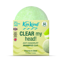 Image 1 for CLEAR me head! Shampoo Bar 50g