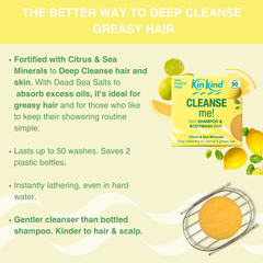 Image 2 for CLEANSE me! Shampoo and Bodywash Bar 50g
