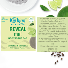Image 4 for REVEAL me! Exfoliating BodyScrub Bar 50g