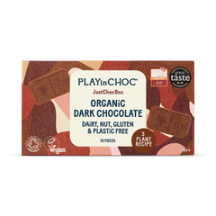 Image 2 for ¬Æ JustChoc Box Organic Peruvian Cacao Dark Chocolate 1KG 10g