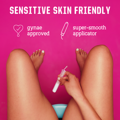 Image 5 for Organic Cotton Applicator Tampon Combo Pack (8 regular + 6 super tampons)