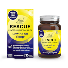 Bach RESCUE Peaceful Night 30 Capsules