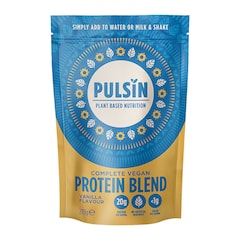 Pulsin Complete Vegan Protein Blend Vanilla Powder 250g