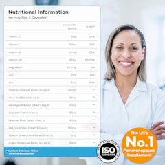 Image 3 for Perimenopause Multi Nutrient Supplement 60 Capsules