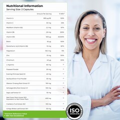 Image 3 for Menopause Multi Nutrient Supplement 60 Capsules