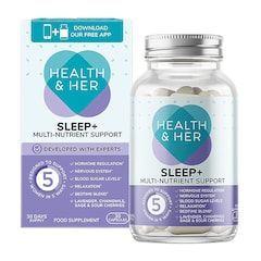 Health & Her Sleep+ Multi Nutrient Supplement 30 Capsules