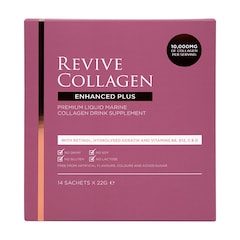Revive Collagen Enhanced Plus Premium Liquid Marine Collagen Drink 10,000mgs 14 Sachets