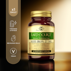 Image 2 for Earth Source Food Fermented Koji Iron 30 Capsules