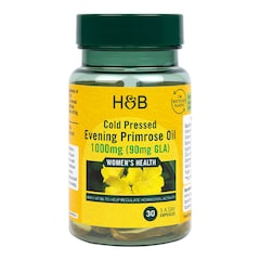 Holland & Barrett Cold Pressed Evening Primrose Oil 1000mg 30 Capsules