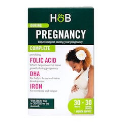 Holland & Barrett Pregnancy Complete 30 Tablets + 30 Capsules