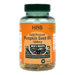 Cold Pressed Pumpkin Seed Oil 1000mg 90 Capsules