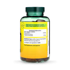 Image 2 for Mega Soya Lecithin Fat Emulsifier 120 Capsules 1325mg