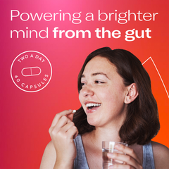 Image 5 for Brighten, Brain & Gut Health Supplement with Multivitamins & Zinc 60 Capsules