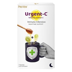 Pro-Ven Urgent-C 1000mg Vitamin C  Night-time Support 7 Effervescent Sachets