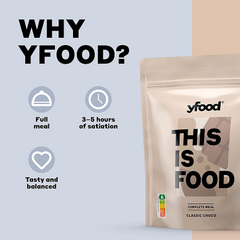 Image 2 for yfood Classic Choco Powder 1500g