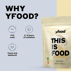 Image 2 for yfood Smooth Vanilla Powder 1500g