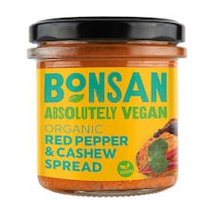 Bonsan Red Pepper & Cashew Spread 130g