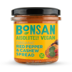 Absolutely Vegan Organic Red Pepper & Cashew Spread 130g