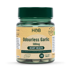 Image 1 for Enteric Coated Odourless Garlic 500mg 30 Tablets