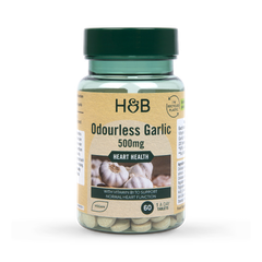 Image 1 for Enteric Coated Odourless Garlic 500mg 60 Tablets