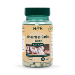 Image 1 for Enteric Coated Odourless Garlic 500mg 120 Tablets