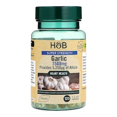 Holland & Barrett Super Strength Garlic 7500mg 120 Capsules