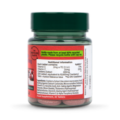 Image 2 for High Strength Cranberry Extract 400mg 30 Tablets