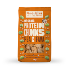 Organic Protein Chunks Pea & Fava 125g